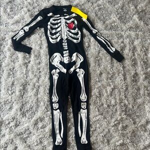 Old Navy Black Skeleton Kids Pajama Set